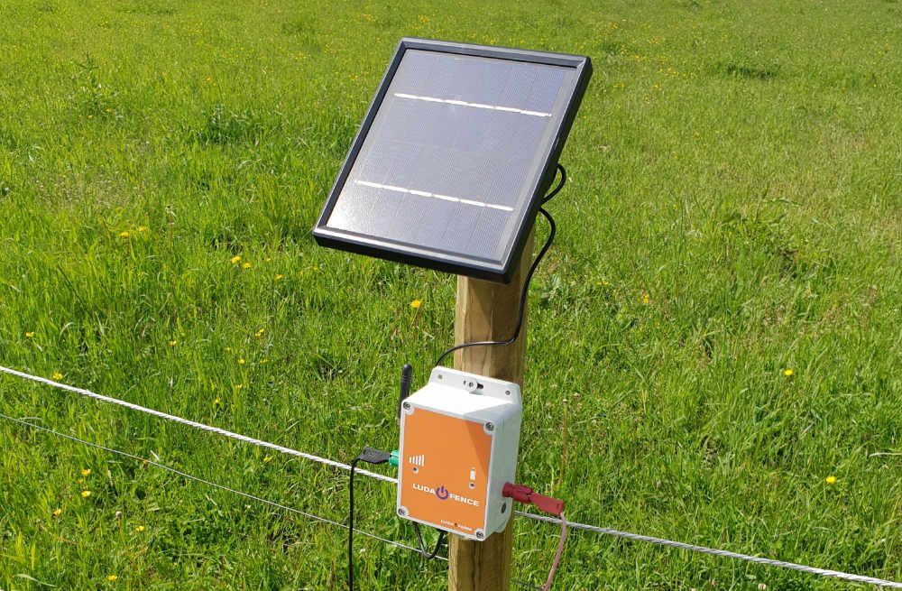 Panneau Solaire  pour Fence Alarm  Luda Farm