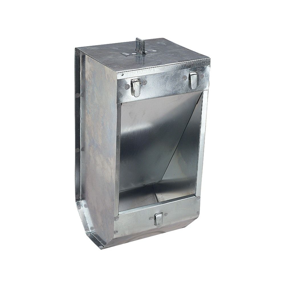 Mangeoire pour lapin en métal, 1 compartiment