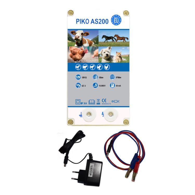 Kit clôture pour chien filet 50 m, 90 cm 