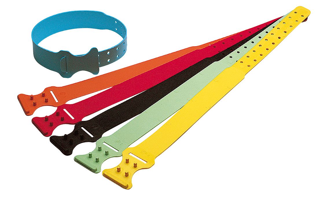 Collier plastique pour ovins orange X1