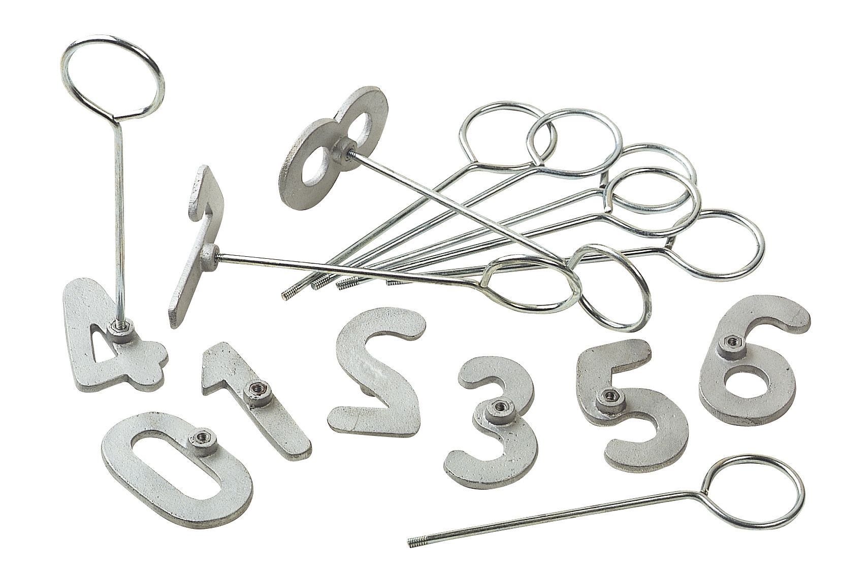 Série de numéros à marquer 0 à 9, 8 cm