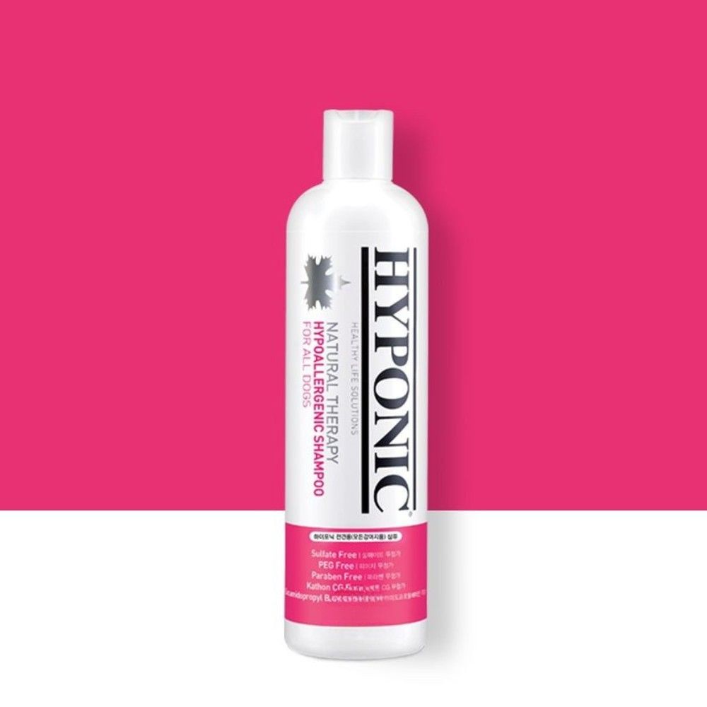 Shampoing naturel et hypoallergénique pour chiens 300 ml HYPONIC