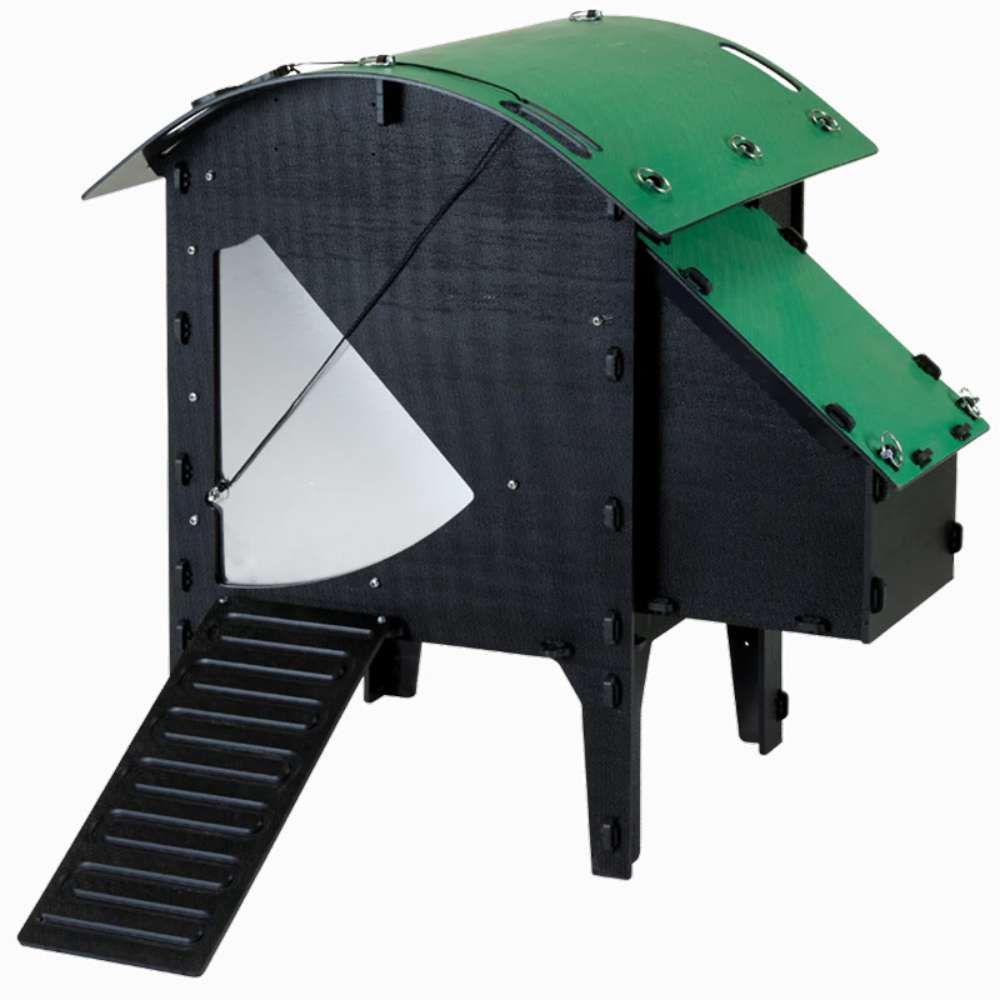 Poulailler recyclé avec pieds pour 3 à 5 poules petit modèle NESTERA