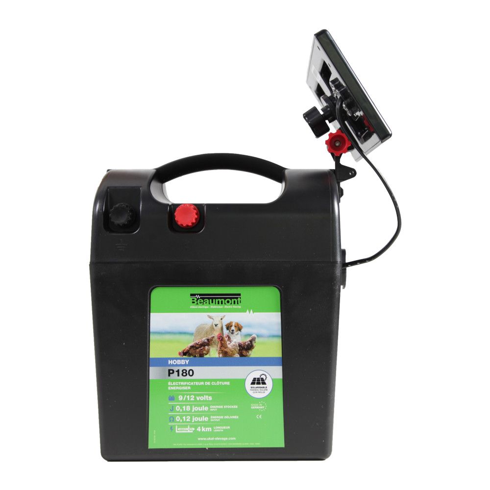 Poste pile HOBBY P180 avec panneau solaire BEAUMONT