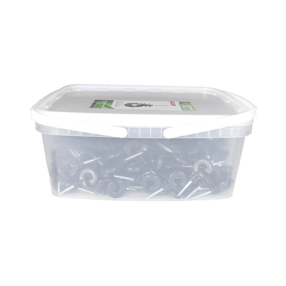 250 Isolateurs annulaires noirs