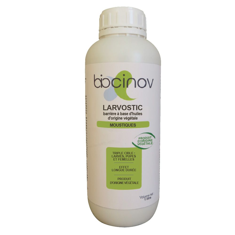 Larvostic barrière larvicide anti-moustiques d'origine végétale BIOCINOV
