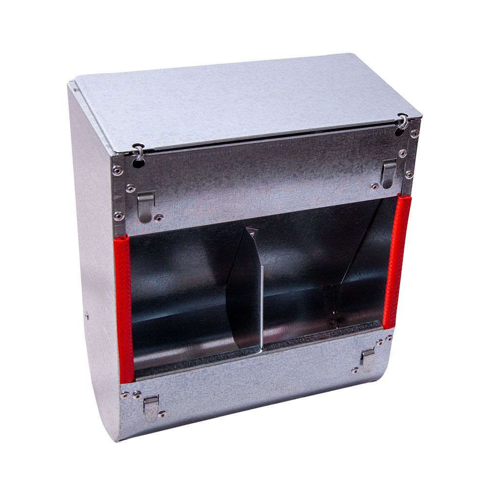 Double mangeoire à trémie pour lapins