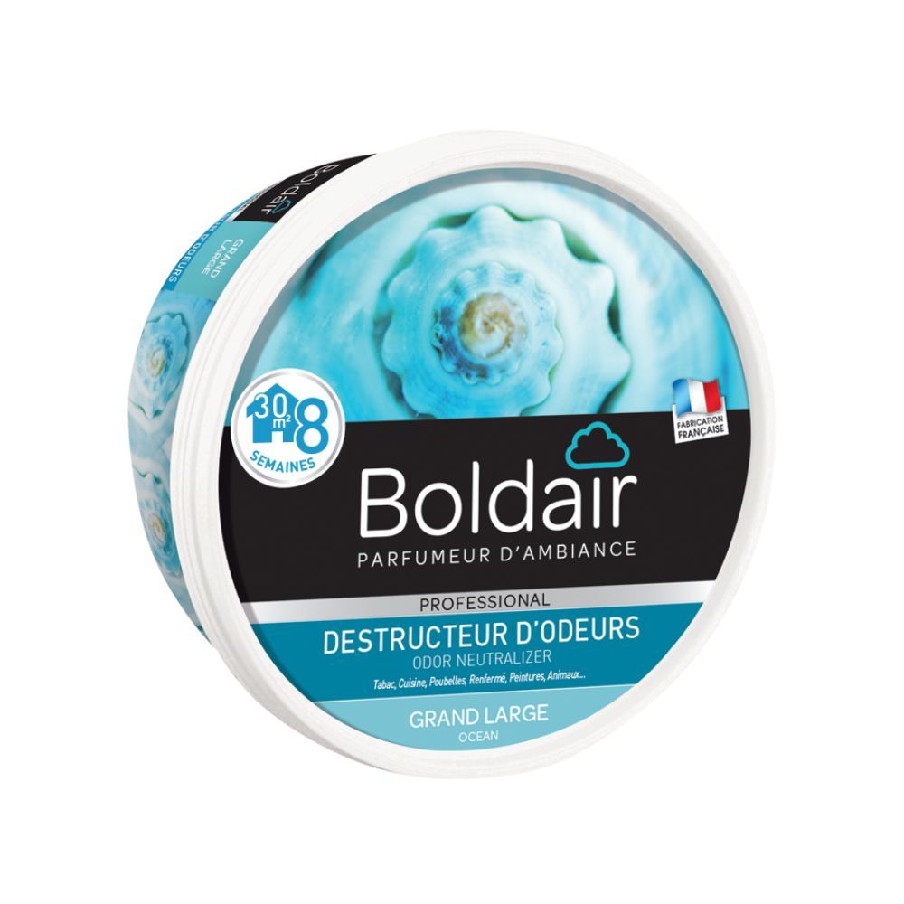 Destructeur d'odeurs en gel océan 300 g BOLDAIR