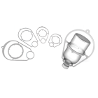 Support plastique SIMCRO pour flacon 500ml