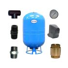 Kit réservoir vertical 300 l pour pompe forage 1''1/4