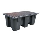 Bac de rétention 220 L éco-conçu pour 2 fûts EMP