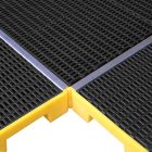 Couvre-joint 119.5 cm en inox pour plateforme EMP