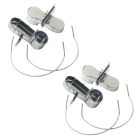 Abreuvoir sabot aluminium lapins par 4