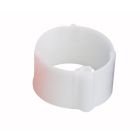Bague blanche à clips 16 mm par 100