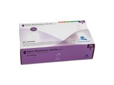 100 gants en nitrile bleu taille XL