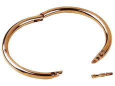 Anneau taureau en laiton diamètre 70 mm