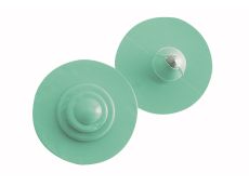 Boucles de marquage Ukaflex bouton+bouton nue vert