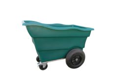 Chariot à aliments vert 350 L EMP ROTOMOULAGE