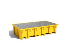 Bac de rétention 2 IBC 1330 L EMP