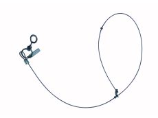 10 collets noir avec diamètre 1.6 mm - BOXTRAP