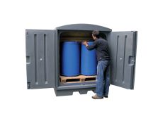 Box de rétention 280 L pour 2 fûts EMP
