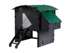 Poulailler recyclé surélevé pour 8 à 15 poules grand modèle NESTERA