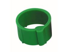 Bague verte à clips 12 mm par 100