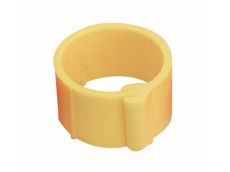 Bague jaune à clips 12 mm par 100