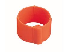 Bague orange à clips 16 mm par 100