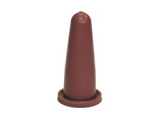 3 tétines pour socle caoutchouc naturel rouge Tetiblue