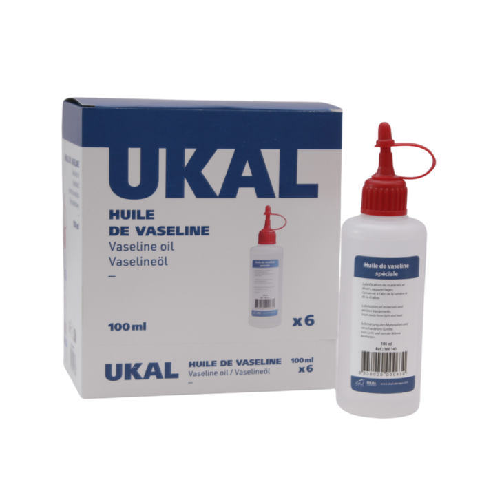 Flacon d'huile de vaseline 100 ml