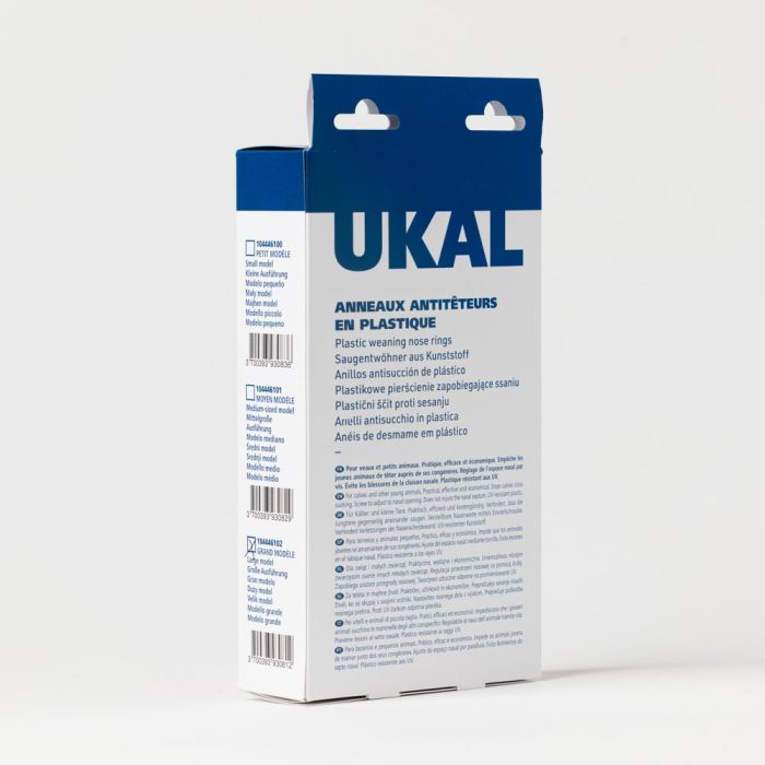 Antitêteur plastique à pointes bleu moyen modèle x 5