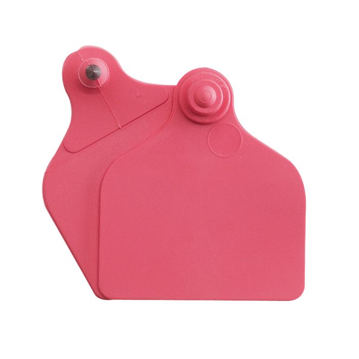 Boucles de marquage Ukal Flex maxi+maxi nue rouge x20