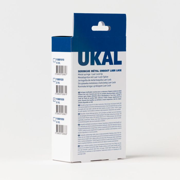 Seringue DEMAPLAST 20 ml embout Luer lock