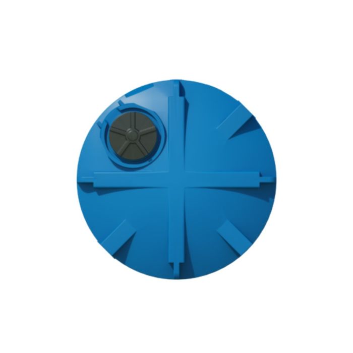 Cuve aérienne 12 500 L bleue EMP ROTOMOULAGE