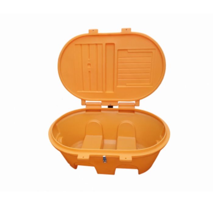 Bac à sel / sable premium 200 L jaune EMP ROTOMOULAGE 