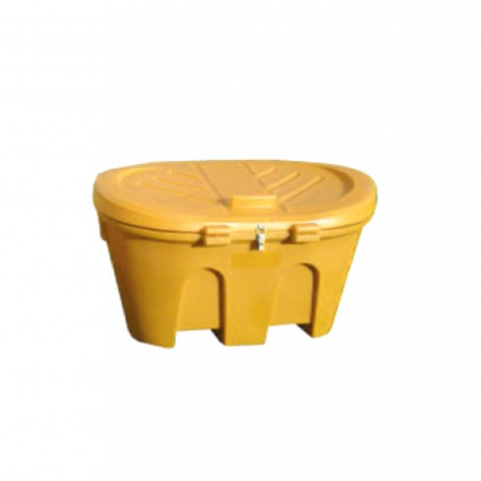 Bac à sel / sable premium 300 L jaune EMP ROTOMOULAGE 