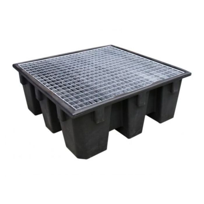 Bac de rétention 450 L éco-conçu pour 4 fûts EMP