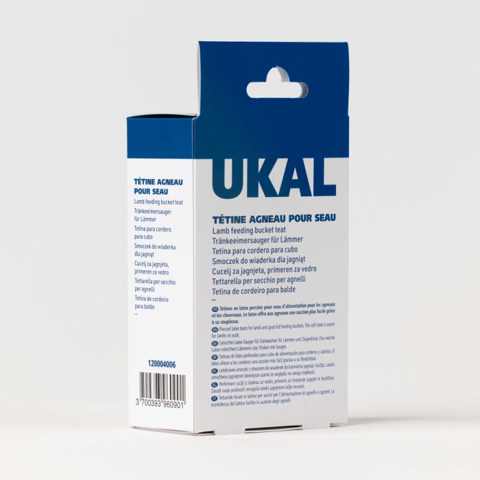 Tétine agneau en latex par 6