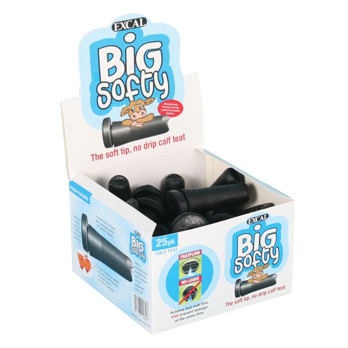 25 tétines veau SMB Big softy