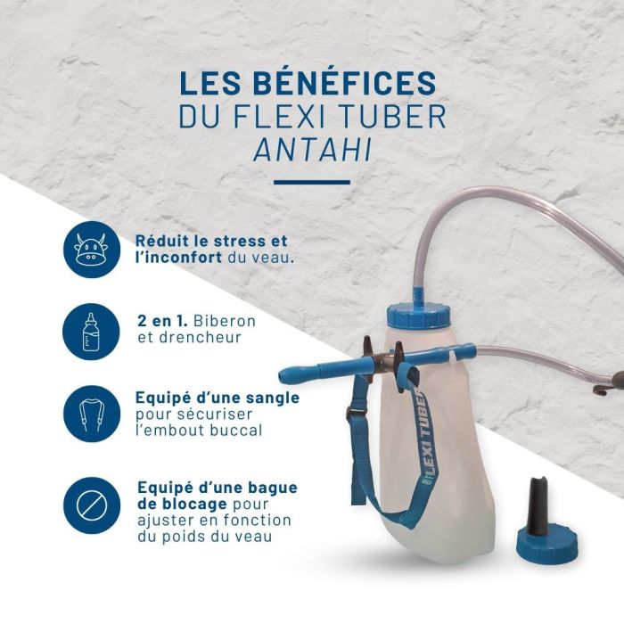 Flexi Tuber avec tétine et drencheur 4 L ANTAHI 