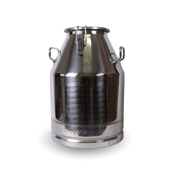 Bidon de lait pour transport en acier inox 30L