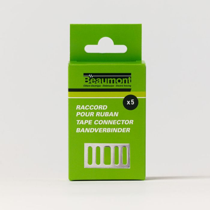 5 Raccords en aluminium pour ruban 20 mm BEAUMONT