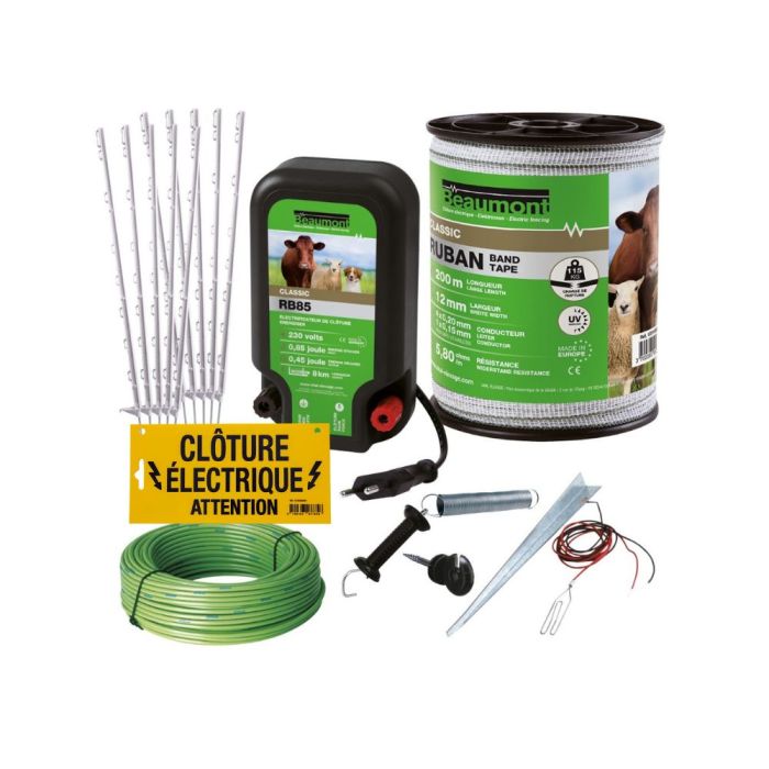 Kit clôture anti-fugue pour chien BEAUMONT