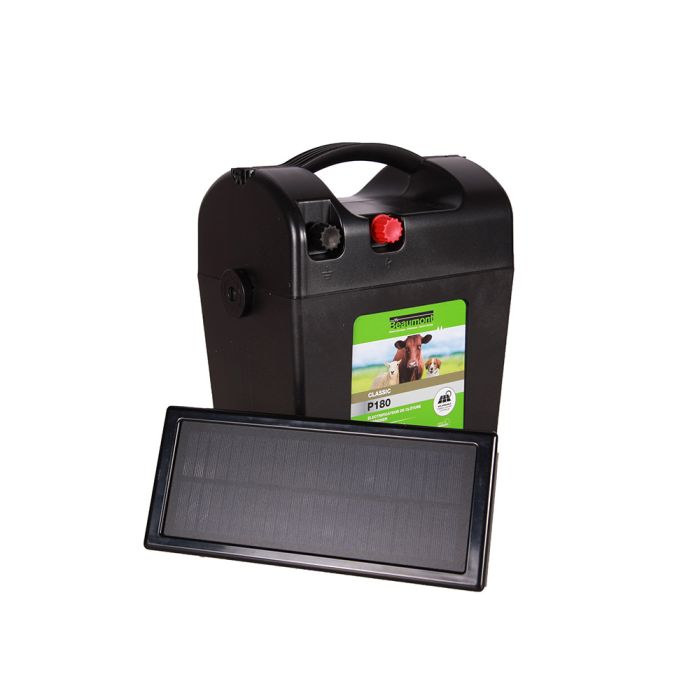 Poste pile CLASSIC P180 avec panneau solaire BEAUMONT