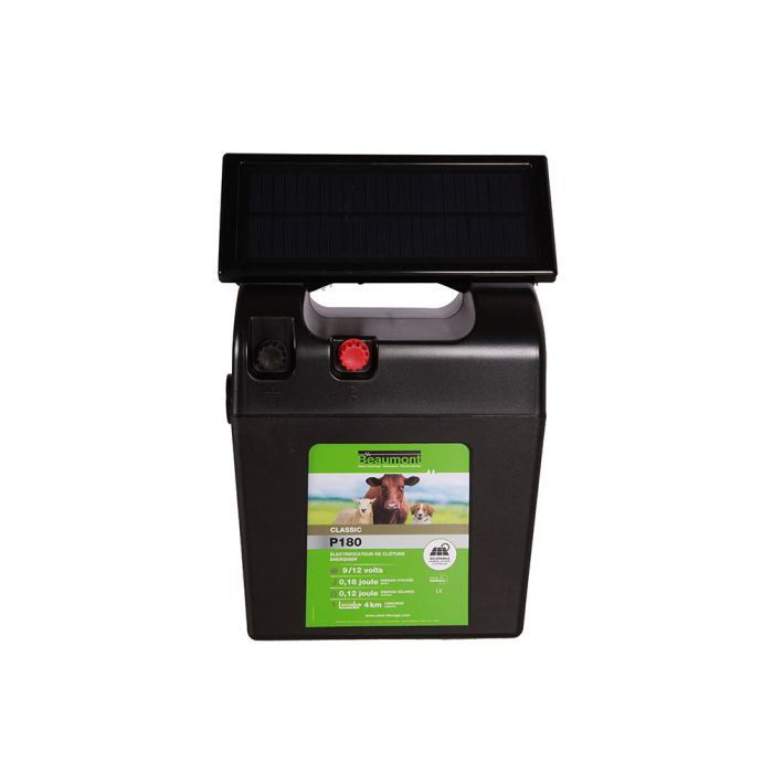 Poste pile CLASSIC P180 avec panneau solaire BEAUMONT