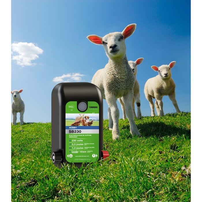 Kit clôture mobile volailles filet 50m poste mixte 