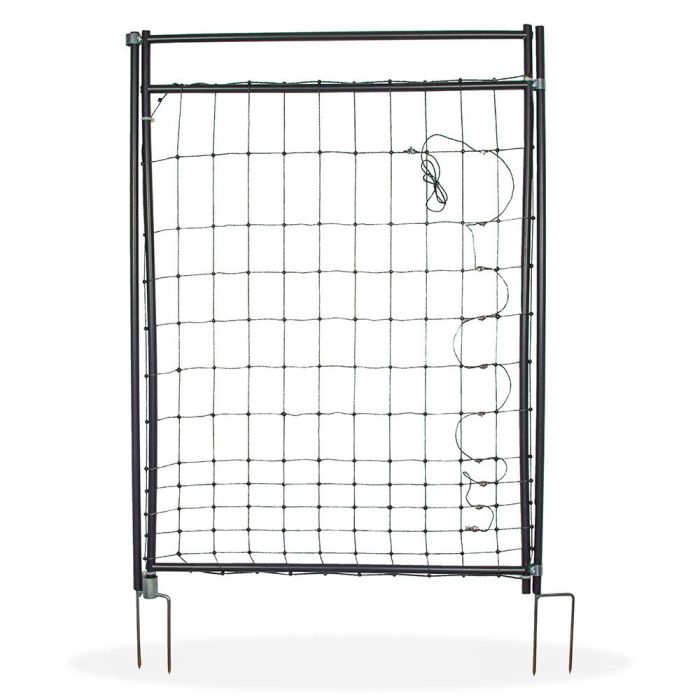 Kit clôture électrique filet + portillon pour chien