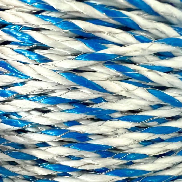  Cordon bleu et blanc Ø 6mm ELITE 400m UKAL   