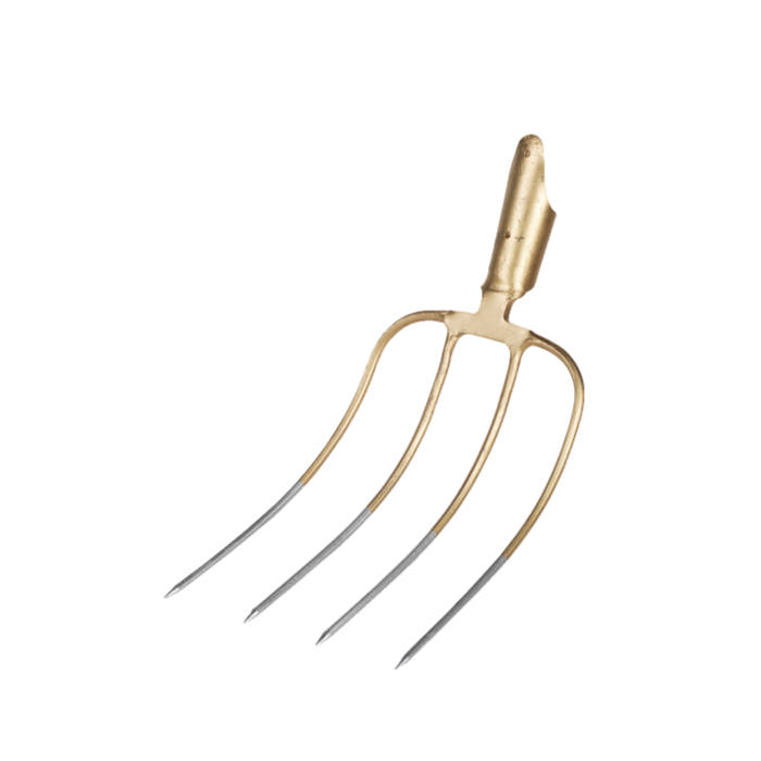 Fourche avec douille de fixation 4 dents